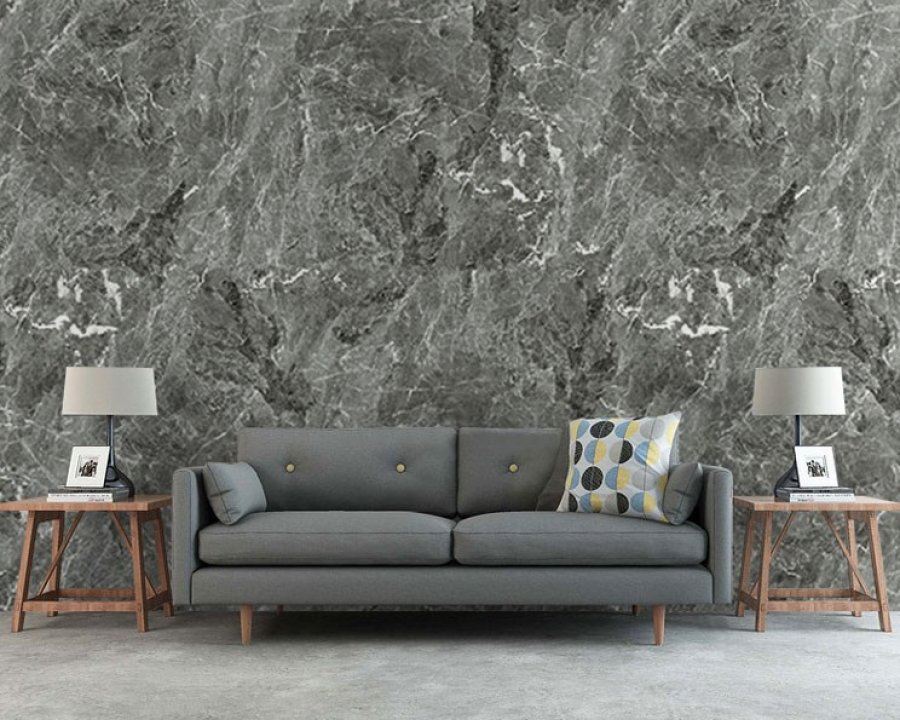 Aktuzla Mermer Desenli Duvar Kağıdı